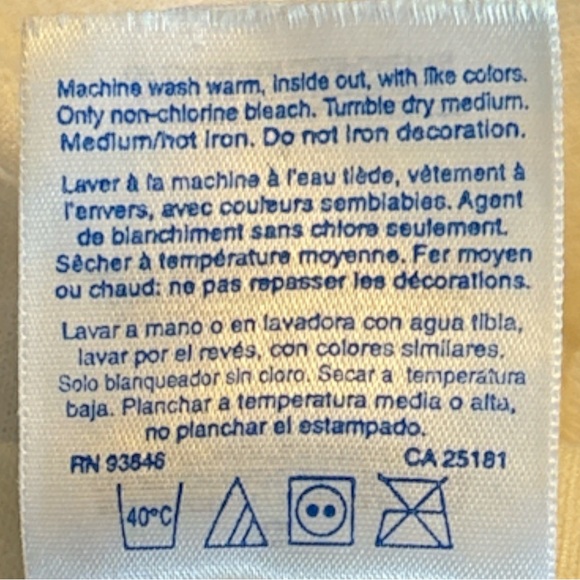 Vintage Snowman‎ Women’s Size L White And Gold Crewneck Sweatshirt Gildan - Picture 6 of 6